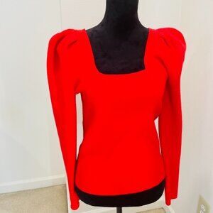 Banana Republic Hot Red Sweater Top - Medium